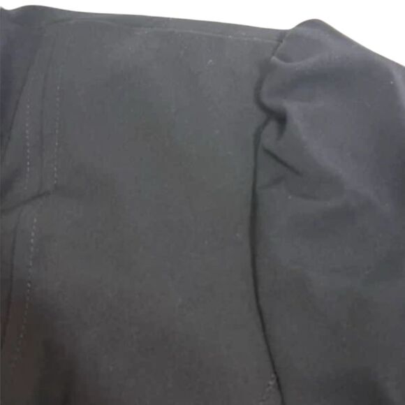 Worthington Works Navy Blazer Size 14 Stretch Career Lined Button Front - Picture 10 of 15